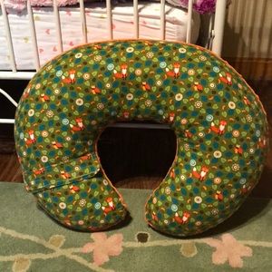 Boppy with custom cover